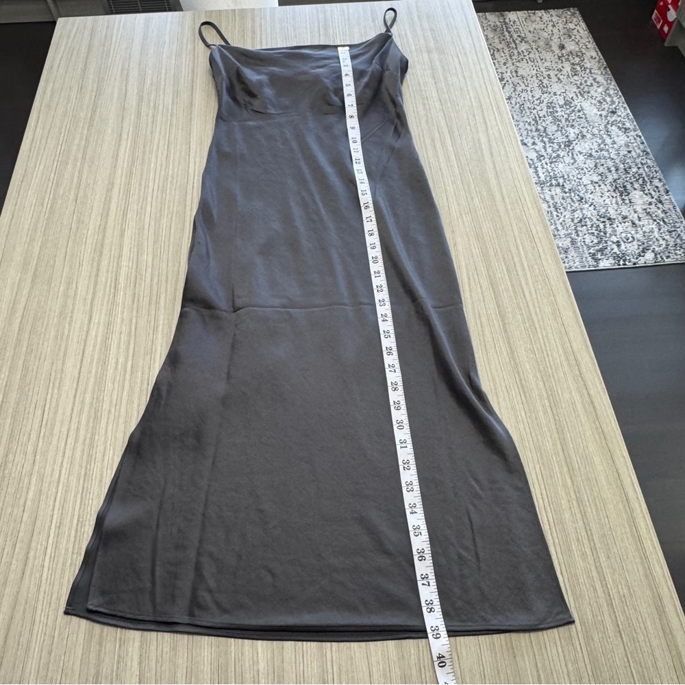 (NWT) EXPRESS Mini Slip Dress Gray Size XS - Picture 11 of 12